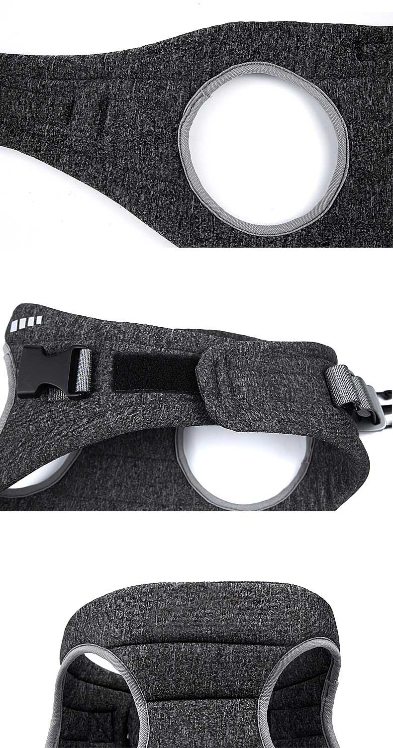 Breathable Lightweight Padded French Bulldog Harness