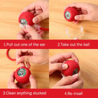 Step-by-step guide to disassemble and clean the auto ball toy for French Bulldogs, easy-maintenance interactive pet toy
