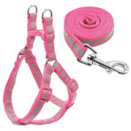 “NO PULL” Reflective Dog Harness and Leash Set