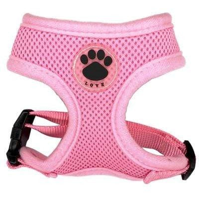 “LOVE” Paw Mesh Harness