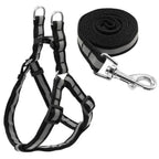 “NO PULL” Reflective Dog Harness and Leash Set
